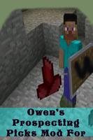 OwenProspecting Picks Mod MCPE 포스터