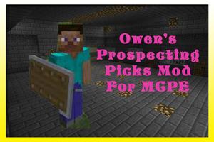 OwenProspecting Picks Mod MCPE captura de pantalla 1