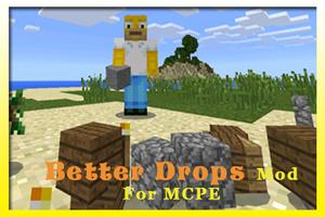 Better Drops Mod For MCPE captura de pantalla 1