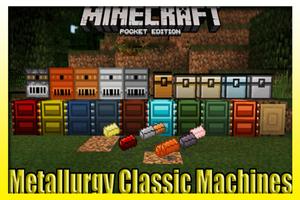 Metallurgy Machines Mod MCPE ảnh chụp màn hình 1