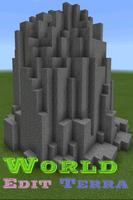 World Edit Terra Mod For MCPE plakat