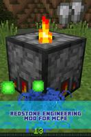 Redstone Engineering Mod MCPE Affiche