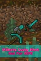 Poster Ultimate Lucky Block Mod MCPE