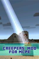 Creepers+ Mod For MCPE poster