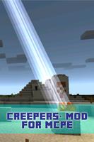 Creepers+ Mod For MCPE 海报