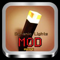 Dynamic Lights PE Mod For MCPE โปสเตอร์