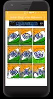 برنامه‌نما Indian Flag Letter Alphabets عکس از صفحه