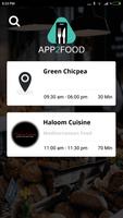 Poster App2food Order Online
