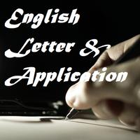 English Letter And Application - Free Offline App capture d'écran 1