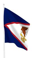 American Samoa Flag capture d'écran 2