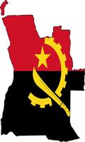 Angola Flag-poster