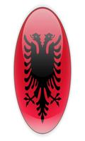 Albania Flag Affiche