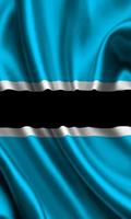 Botswana Flag syot layar 2