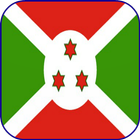Burundi Flag icône