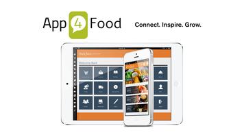 APP4FOOD BACK OFFICE plakat