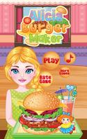 Burger Maker - Kids game Affiche