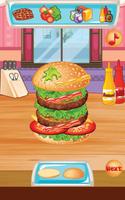 Burger Maker - Kids game captura de pantalla 2