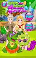 Alicia and Bradley Dino Care Poster