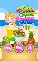 Cream Smoothie Maker -Kid Game Affiche