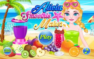 Alicia Fruit Smoothies Maker Affiche