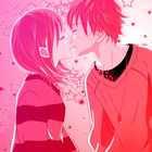 Anime Kiss Wallpaper icône
