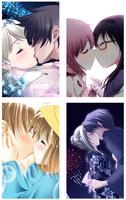 Anime Kiss Wallpaper ảnh chụp màn hình 2