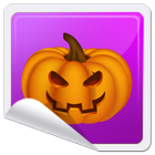 Halloween stickers for Viber icône