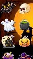 Halloween stickers for Viber Affiche