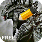 Draw Monster Godzilla Easy icon