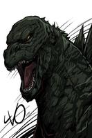 Draw Monster Godzilla Easy screenshot 1