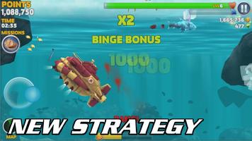 How Play Hungry Shark Evolution 2k18 Guide تصوير الشاشة 1