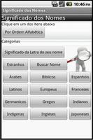 Significado dos Nomes FREE Affiche