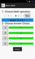 Basic Math Problems تصوير الشاشة 2