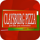 Claysburg Pizza Zeichen