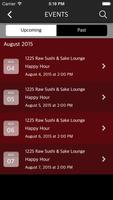 1225 Raw Sushi & Sake Lounge تصوير الشاشة 1