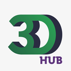 Hub 3D icon