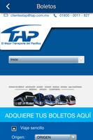 Transp. y Autob. del Pacífico Affiche