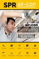 SPR Air Con الملصق