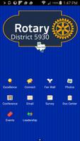 Rotary Texas D5930 Affiche