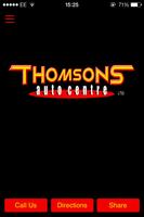 Thomsons Auto Centre Affiche