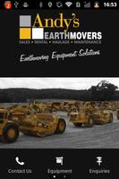 Andys Earthmovers Affiche