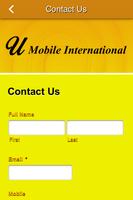 U Mobile International स्क्रीनशॉट 1