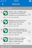 União Nacional dos Estudantes Affiche