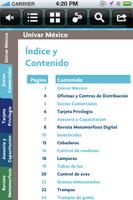 برنامه‌نما Univar ES México عکس از صفحه