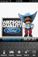 Watson Quality Ford Affiche