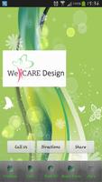 We Care Design Cartaz