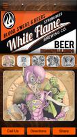 White Flame Brewing Co. الملصق