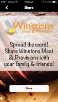 Winstons Meat and Provisions poster