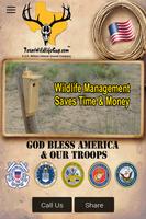 Texas Wildlife Management Plakat