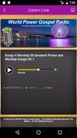 World Power Gospel Radio تصوير الشاشة 2